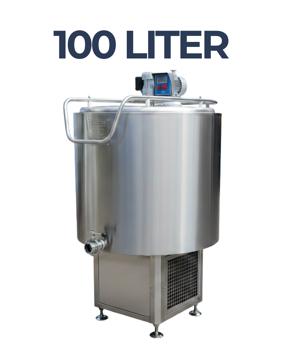 milk chiller 100 liter