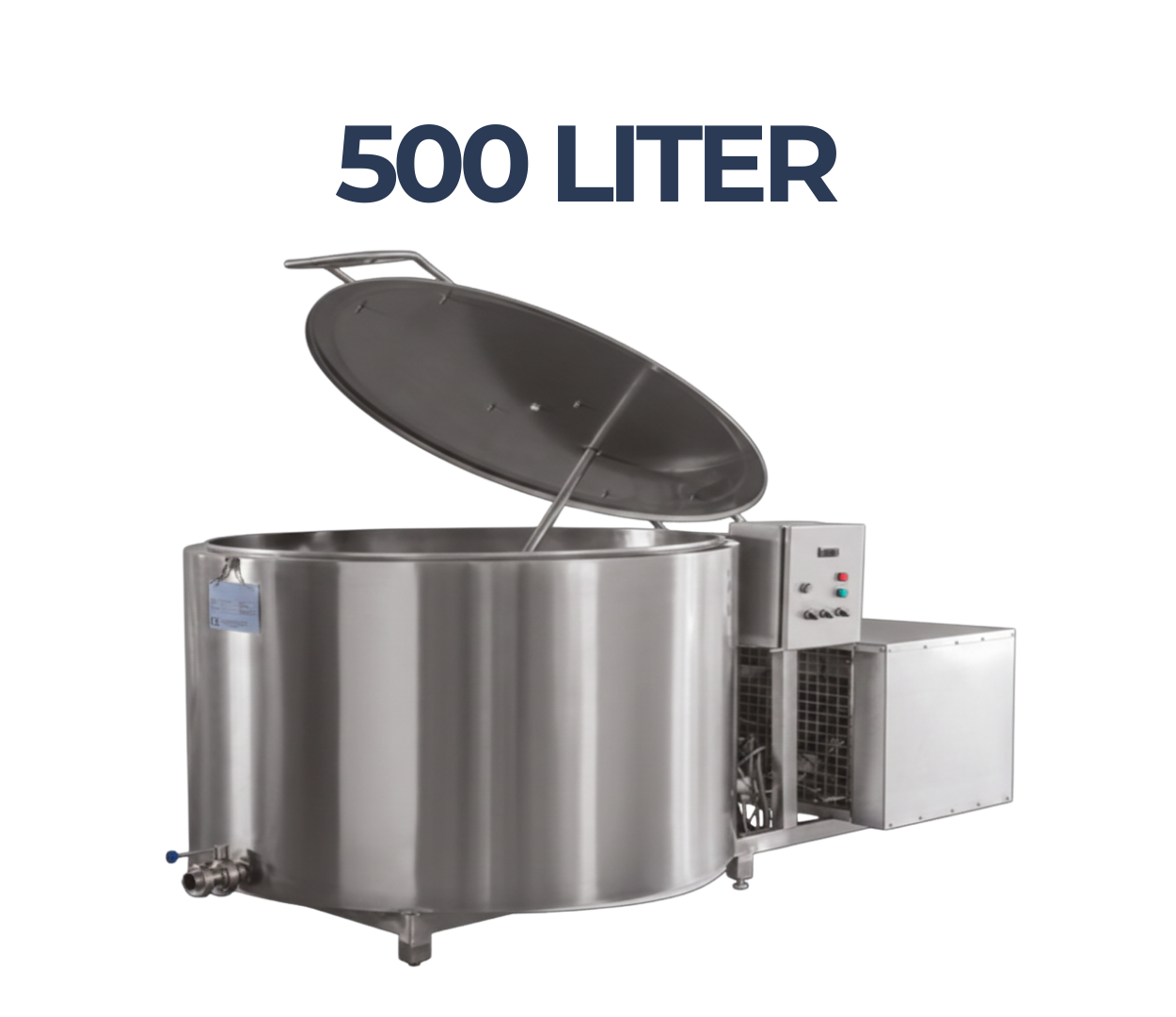 milk chiller 500 liter